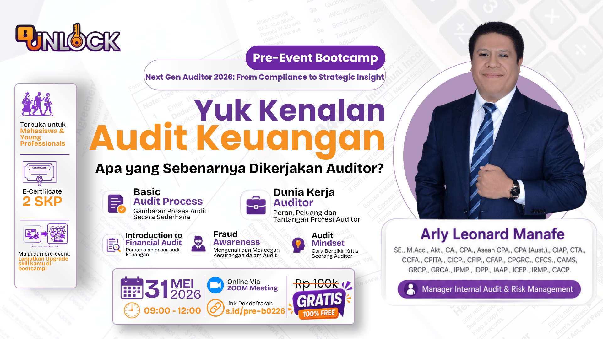 Pre Event Bootcamp “Yuk Kenalan Audit Keuangan: Apa yang Sebenarnya Dikerjakan Auditor?”